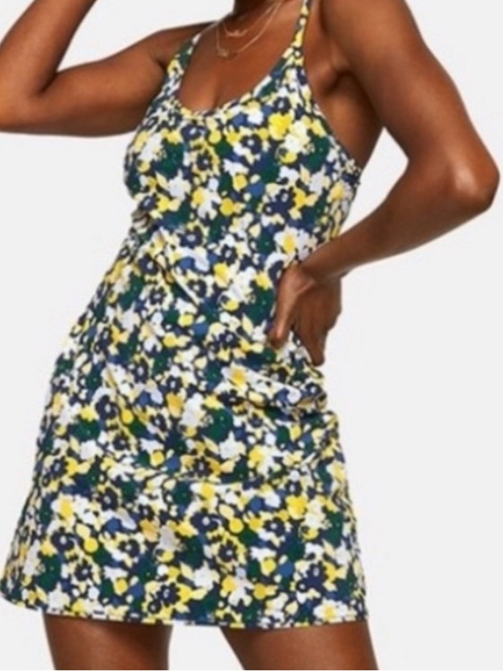Outdoor Voices Exercise Dress in Mineral Bloom Floral